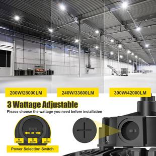 ULD认证LD工矿灯300WC2L4FCW0W1E50W仓库商店飞碟灯美仓现货