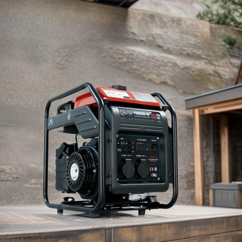 重庆3/5/10kw变频汽油发电机220v家用户外商用供电低噪大功率便携