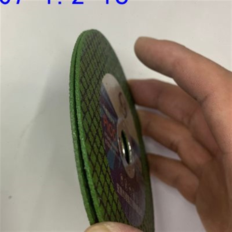 弘裕切割片107*1.2*16绿色不锈钢树脂砂轮片双网耐Z切锋利包邮
