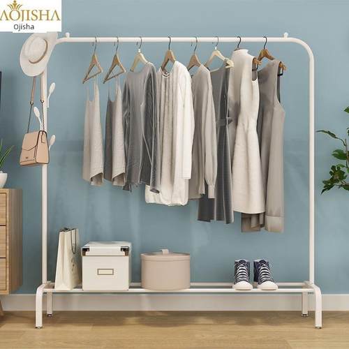 室内落地式晾衣架阳台晾衣架卧室晾衣架简易单杆晾衣架