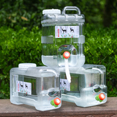 纯净水桶空桶食品级pc带水龙头户外露营桶装 矿泉水箱饮水家用车载