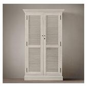 美复古实衣柜卧室现代简约木平开式 门衣橱家叶用KIM储物柜百门挂