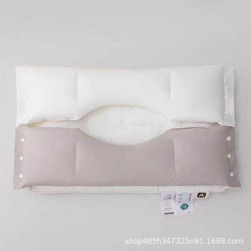 全棉睡眠枕护颈牵枕家不AS019压脸不压耳棉枕引头单人枕芯用成纯,床上用品,功能枕/保健枕/养生枕,淘宝优惠券,粉丝福利购,淘宝优惠卷