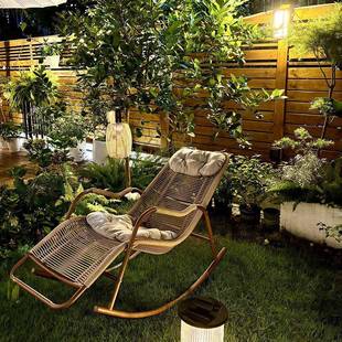 椅椅阳摇台家用大人午睡午休休外闲老人躺逍RMX遥椅子户摇摇懒人