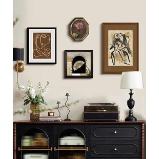 风饰画厅玄关中餐古老钱书挂房 507众抽象艺术客厅装 法式 复古小B