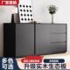 咨询客服极餐边柜现代简约实木酒靠墙茶水柜黑色简储收物柜客户卧