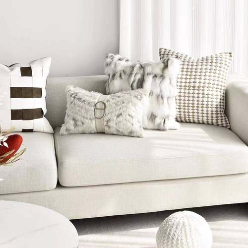 板房抱轻奢简样约现代软装沙发客厅靠枕垫枕方样0板间酒店抱枕