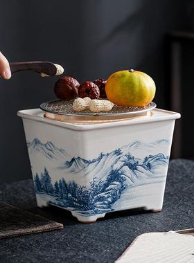 陶古瓷手绘梁壶复泡茶提壶纯手工炭炉茶炉苏打大号烧水围NXF-8888