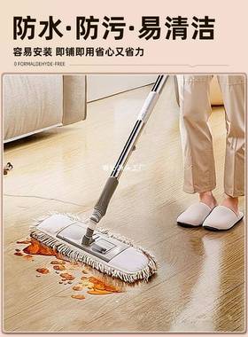 家用地板加厚耐磨水泥板地胶塑革胶p地vc地板CEH铺垫地板贴塑料地