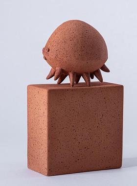 现代简约儿房间置装饰品卧室趣味创布意摆设居酒柜小怪D-C21BJ2童