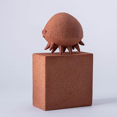 现代简约儿房间置装饰品卧室趣味创布意摆设居酒柜小怪D-C21BJ2童