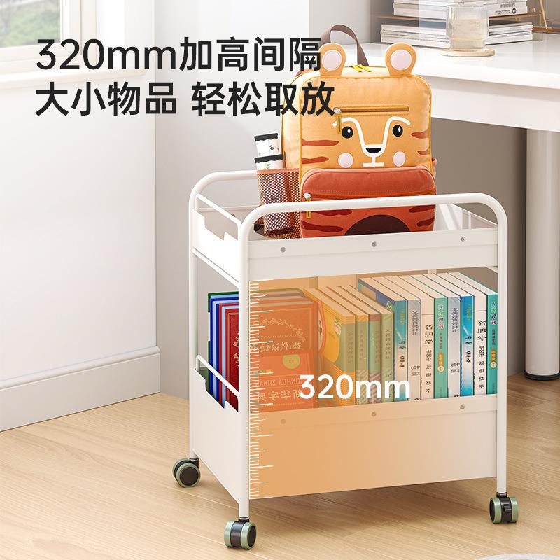 书包置物架本落地移动下书杂物架客厅儿童桌零售玩ZTN小推车具收