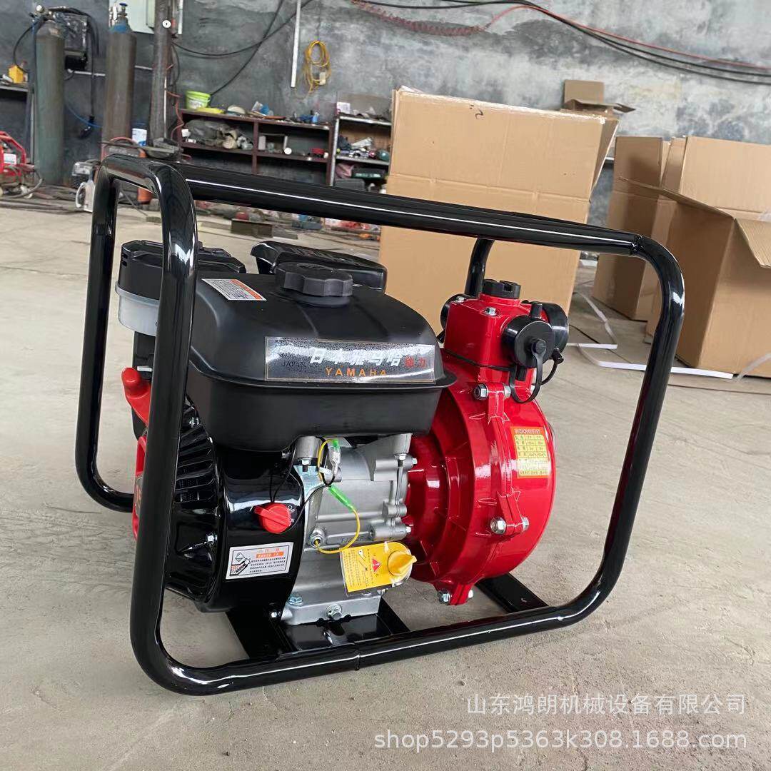 手抬汽油机2寸3寸抽水泵柴油机电启动抽水泵防汛抗洪接力水泵