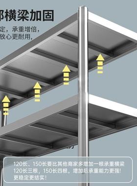 不锈钢台34JMH75331加厚多层厨房置物落地0面灶台收纳微储物波炉