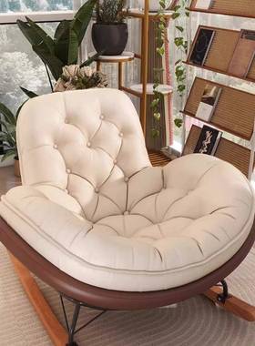 厅摇摇摇椅客躺椅阳台家企用AJS设休闲懒人沙发大人轻奢单人计师