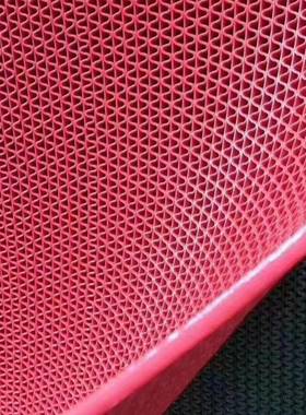 厂家沃尔加密防滑美VC材质卫空心砖纹垫地卫生间浴室厨房生间可P