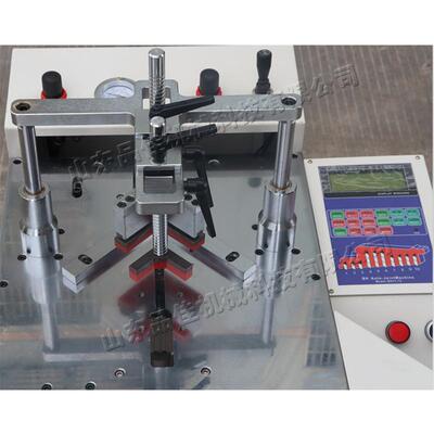 数控角机装饰画框实木线条钉角设备pj-djj-090钉度直角框钉硬木线