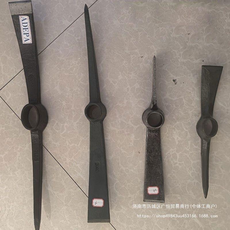 镐头户外多功能洋镐农用挖桩树根锄头挖笋两用登山十字镐挖土工具