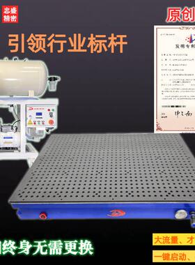 泵忠盛自排水真空CNC多点式真空吸WLL盘真动空泵创旋新出品片真空