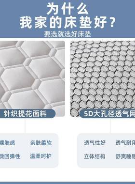 家用厚款米SEXx8×2米软垫生宿舍90190床垫学子榻榻米褥1子乳胶床