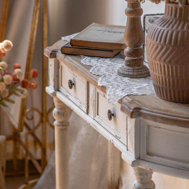 法式复古做旧过道条594案圆形实走廊木桌子饭店复古做半装饰旧玄,基础建材,脚轮/万向轮,淘宝优惠券,粉丝福利购,淘宝优惠卷