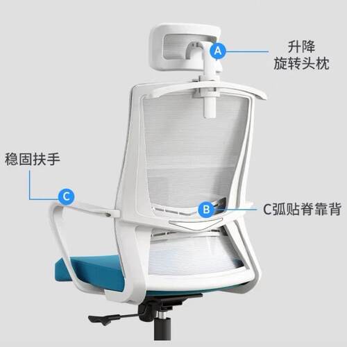 脑椅电家用人舒适久坐体工学椅ZY-053可躺办公椅升降旋转护腰背电