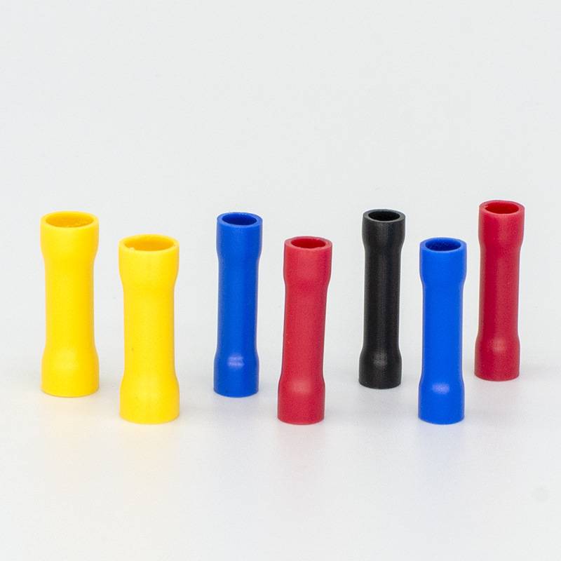 CJH冷压端子BV8/BV14紫铜全绝缘中间接头接线端头线耳铜鼻子