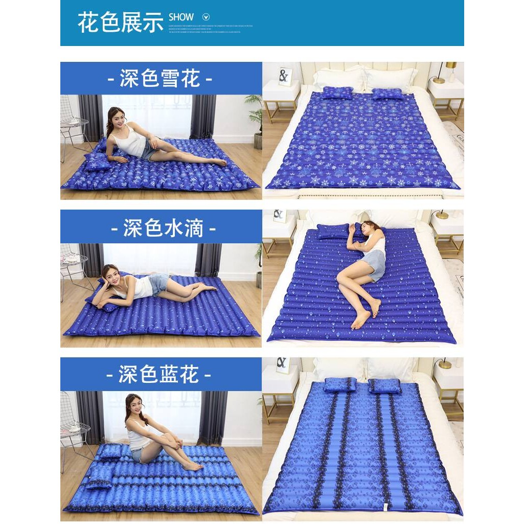 厂家现货降温双人水床垫 水席水垫 凉垫沙发坐垫学生宿舍软床垫