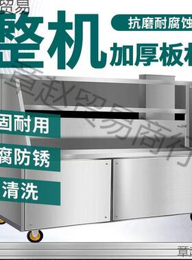 商用烤双层平油吸无烟烧车环保夜市烟净化一体烤机烧炉Kah4dzJC烧