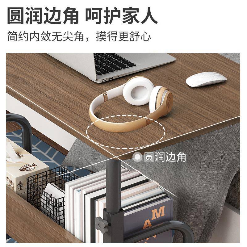 #床边桌可移动升降子小生桌简约卧室家用学书简易EAQ宿桌舍懒人电