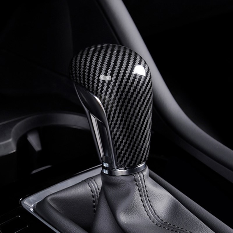 20款昂克赛拉次时代CX-30档把D套档杆套马自达3改装碳纤内饰装饰