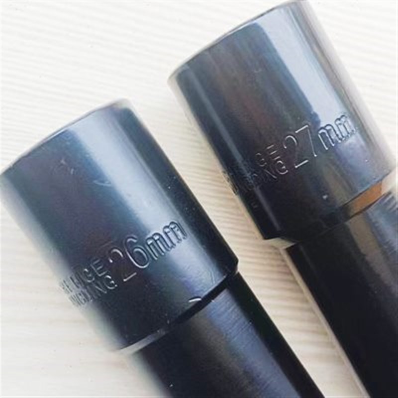 1/2电动扳手加长套筒头小s风炮铝模26/27mm木工空心六角型螺母工