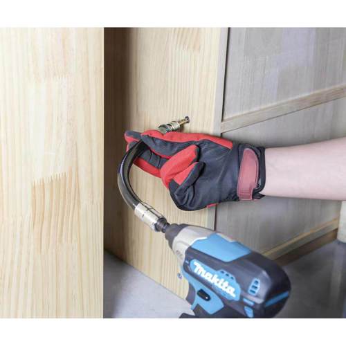 Makita软轴，可弯曲钻头架，六角形手柄，加长杆接头，窄空间转角