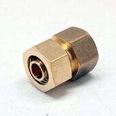 内丝直接 铝塑管卡套式 1216 1620内牙牙铜接头 天一 金牛