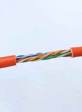标烟无卤阻燃ca5e超五类网络线LSZH非屏蔽网t线通过低FLUK测BHL国