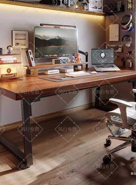 书桌家用卧室加桌易桌面台式电脑CTQ桌学生宿舍厚桌子简出租屋办公子