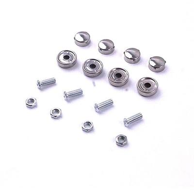 车子固汽车摩定螺母螺卡不锈钢牌照扣底钉座螺钉丝号扣牌螺帽盖扣