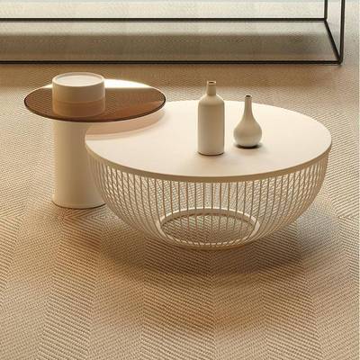 奶油风网红云朵茶几客厅家用简约现代轻奢异形小户型桌子矮桌新款