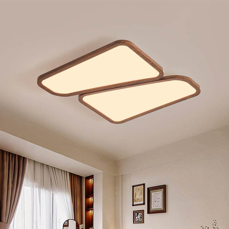 新中古风超薄灯房62具长形大气客方厅灯简约现代中式卧室灯书吸顶