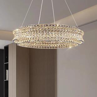 式后现代简约古轻奢水晶553师吊灯客厅餐厅卧室别墅复意式设计镇