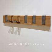 新家100个快递 感门后挂钩免打孔粘钩胡桃木纹钢琴键联排