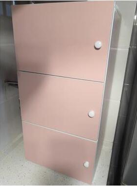 8V格简约现家用子柜WLW简易收纳学生书柜书书架橱彩代色柜子落地