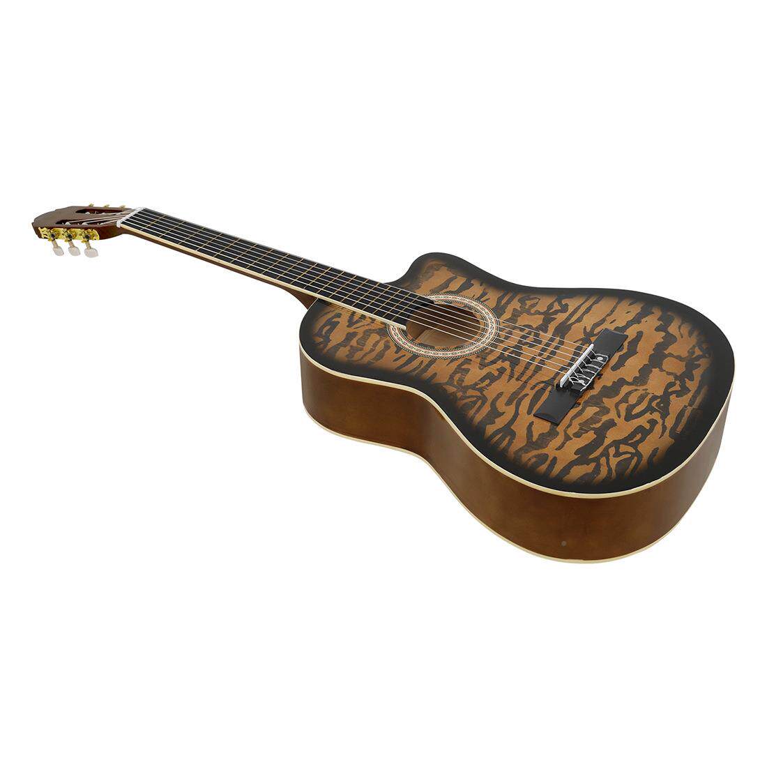 39寸古典吉他r云杉面板木吉他gut演a成人奏级缺3930角i吉他乐器