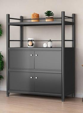 房置物架厨收落tt2j4lSX地式多层置物架家用阳储台物柜烤箱微波炉