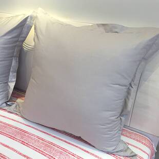 100支纯棉简约抱枕套65x65x60不含芯50床头靠垫大号靠背方枕