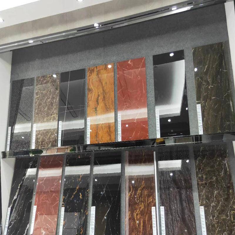色通体砖墙防滑耐磨600x120板0瓷砖黑白箱标根紫罗深红大客厅砖地