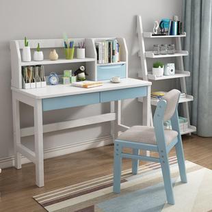 实书桌书架一yf 0601木体书桌中小学室生家用简约椅卧书桌学习写