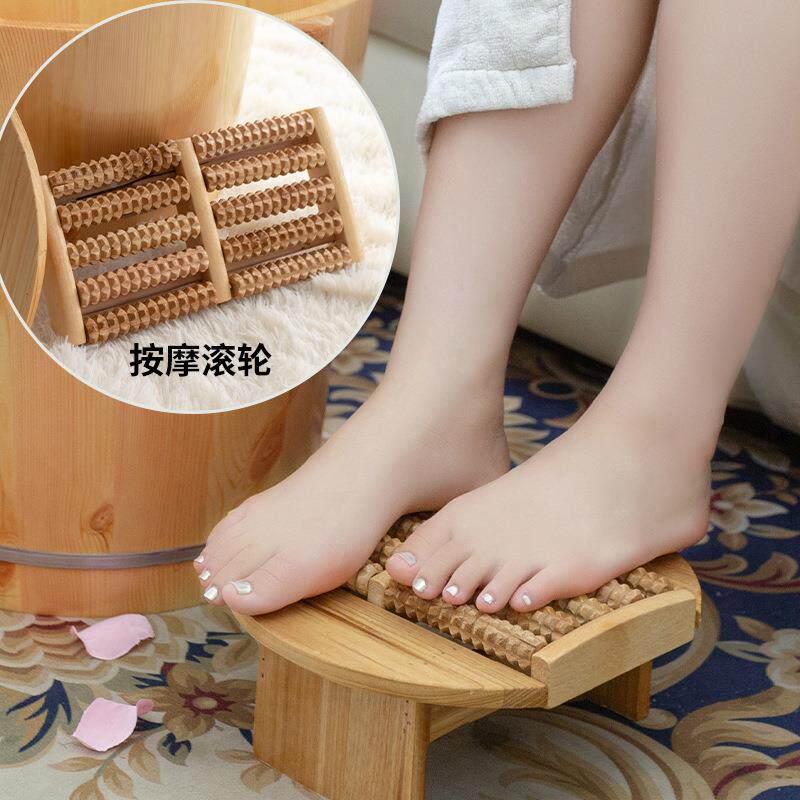 实木杉木40厘米养实小木高过腿生足浴泡脚深桶木930桶按摩杉
