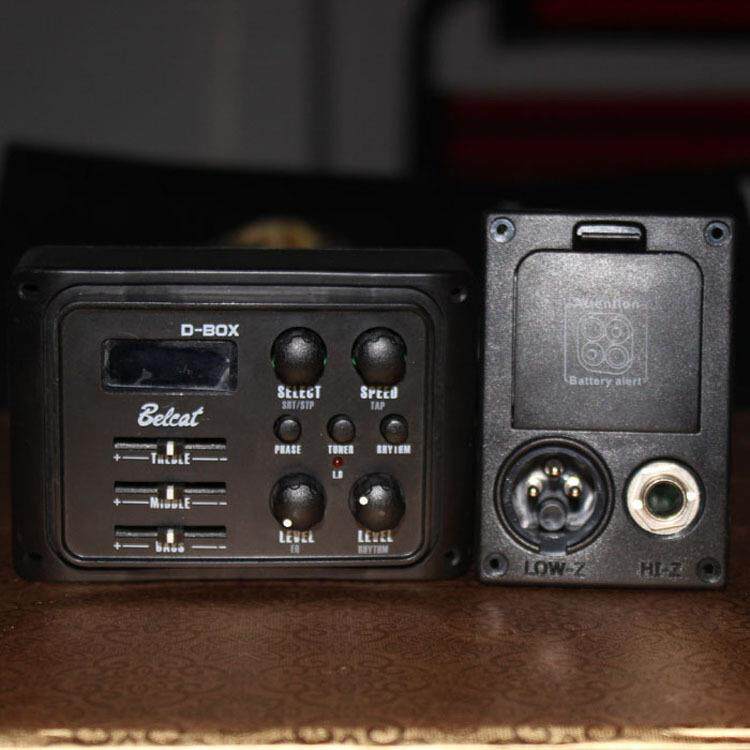 igiQ-器电箱木吉他D配件9压感全数字信号处理3段EQ吉他JMC拾音DBO