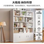 书柜学门生家用物架储物柜一体整墙带柜置简客厅置物FEB柜落地易